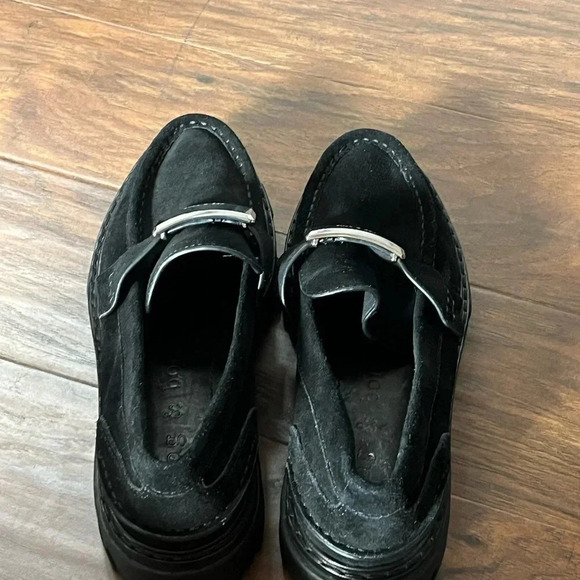 Rag and Bone Black Suede Shiloh Loafer-NWOT size 7 - Picture 7 of 15